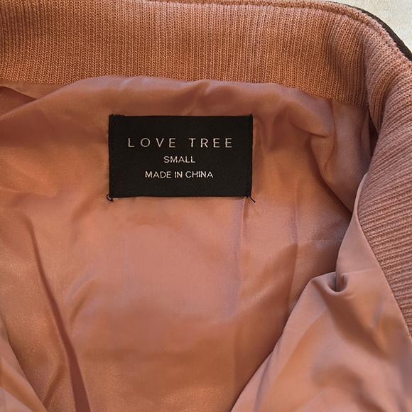 Love Tree Quilted Vest Size Small Light Pink - Picture 3 of 8